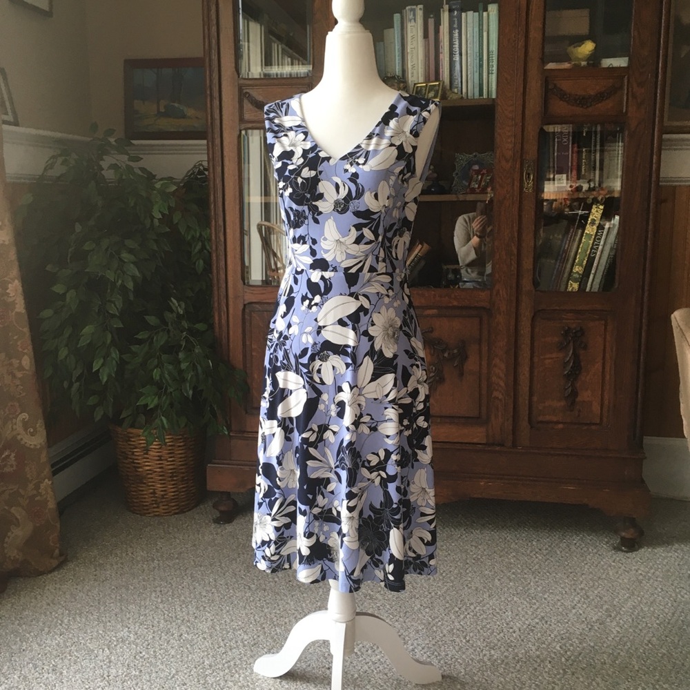 Tommy Hilfiger A-line Floral Dress